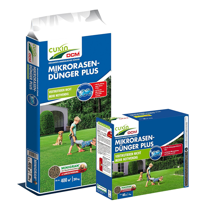 CUXIN DCM Mikrorasen-Dünger Plus Multi